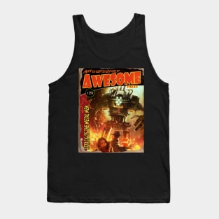 ASTOUNDINGLY AWESOME TALES: Attack Of The Metal Men Tank Top